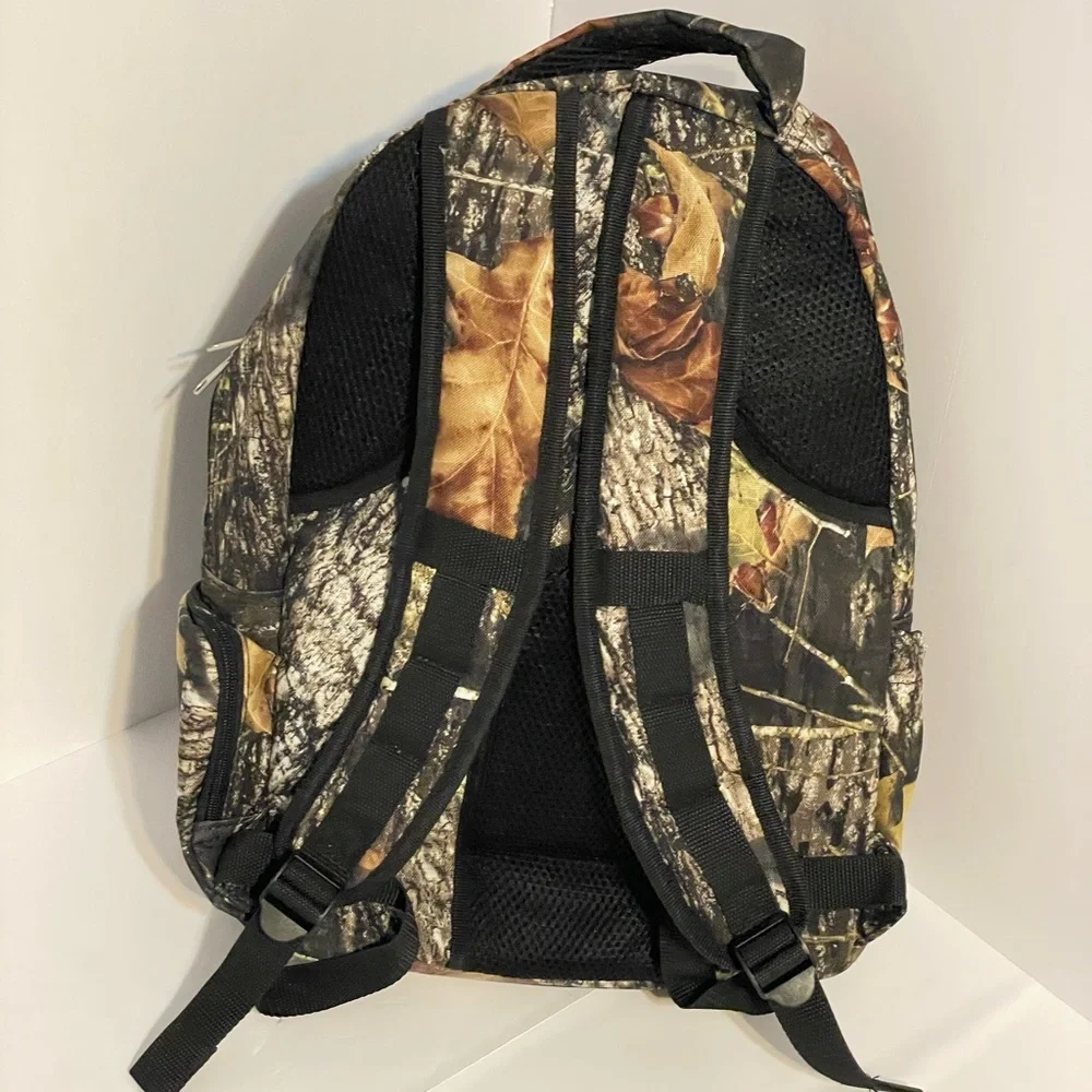 Camouflage Unisex Backpack hunting school Size 18”x 14”x5”